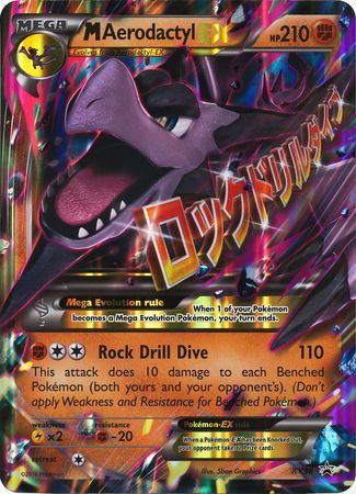 pokemon card aerodactyl ex Sandstorm Holo #94 PSA 9 Attack 1 TCG XY Promo - #183