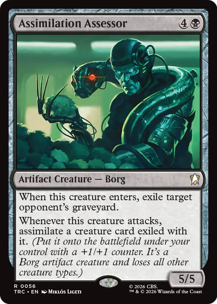 Assimilation Assessor (Surge Foil) [Star Trek Commander]