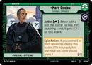 Moff Gideon - Formidable Commander (007/262) (007/262) [Shadows of the Galaxy]