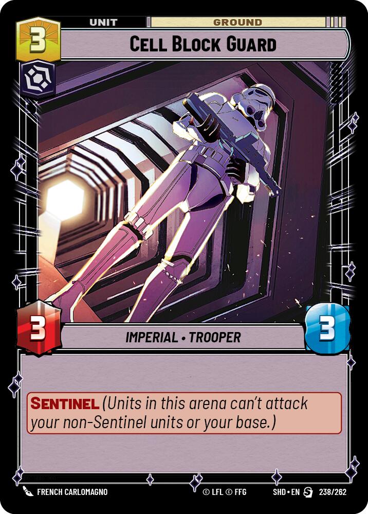 Cell Block Guard (238/262) (238/262) [Shadows of the Galaxy]
