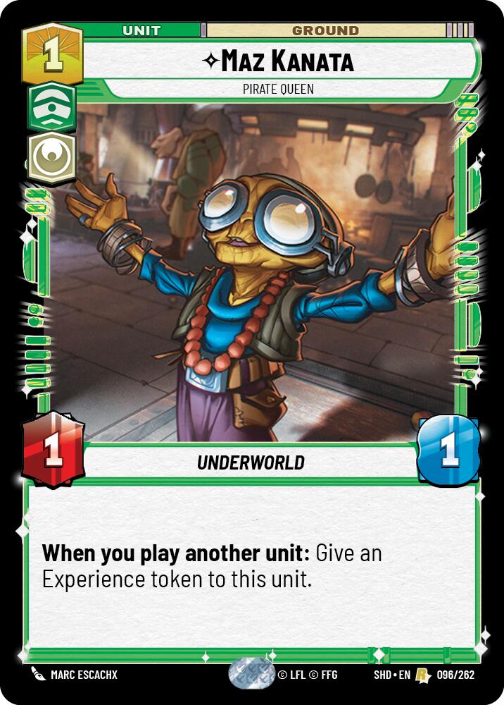 Maz Kanata - Pirate Queen (096/262) (096/262) [Shadows of the Galaxy]