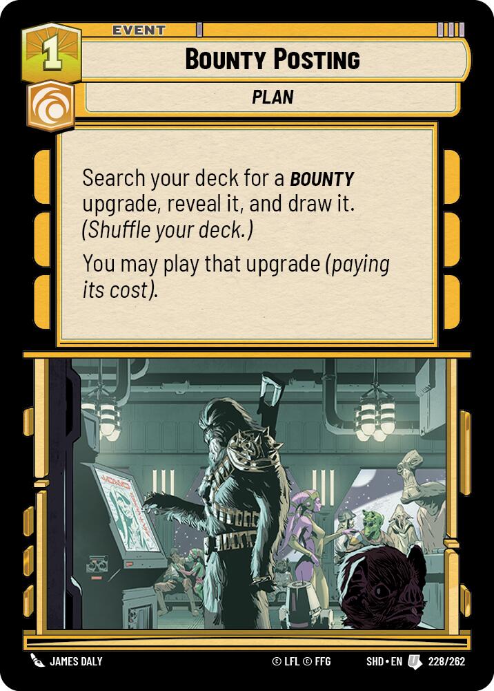 Bounty Posting (228/262) (228/262) [Shadows of the Galaxy]