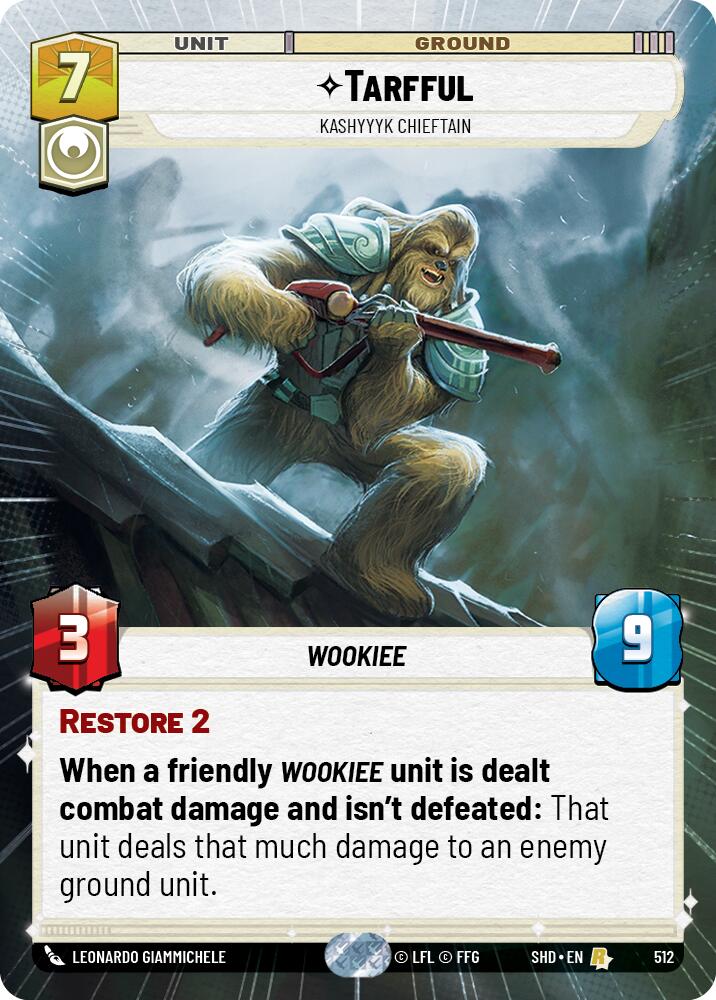 Tarfful - Kashyyyk Chieftain (512) (Hyperspace) (512) [Shadows of the Galaxy]