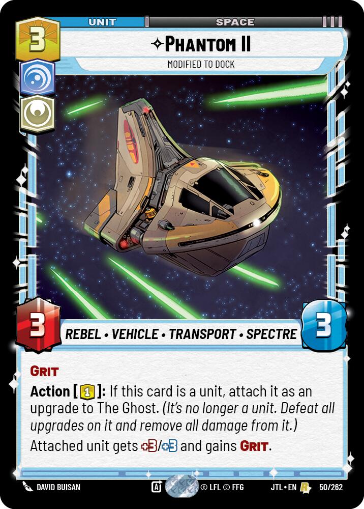 Phantom II - Modified to Dock (050/262) (050/257) [Jump to Lightspeed]