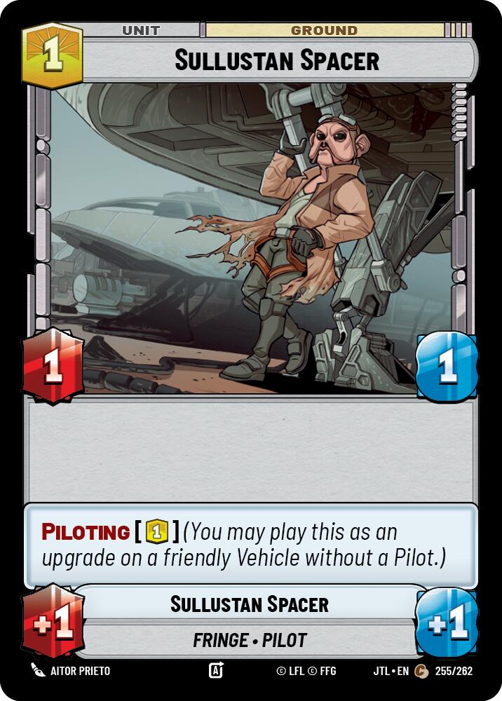 Sullustan Spacer (255/262) (255/262) [Jump to Lightspeed]
