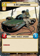 X-34 Landspeeder (948) (Hyperspace Foil) (948) [Jump to Lightspeed]