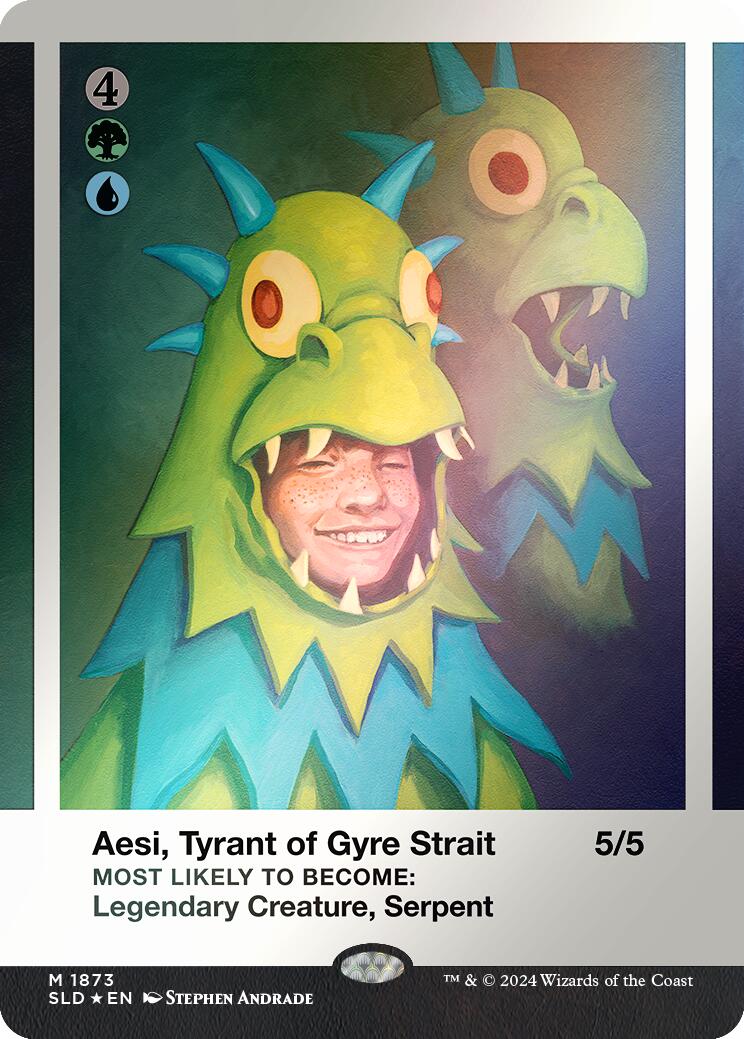 Aesi, Tyrant of Gyre Strait (Rainbow Foil) [Secret Lair Drop Series]