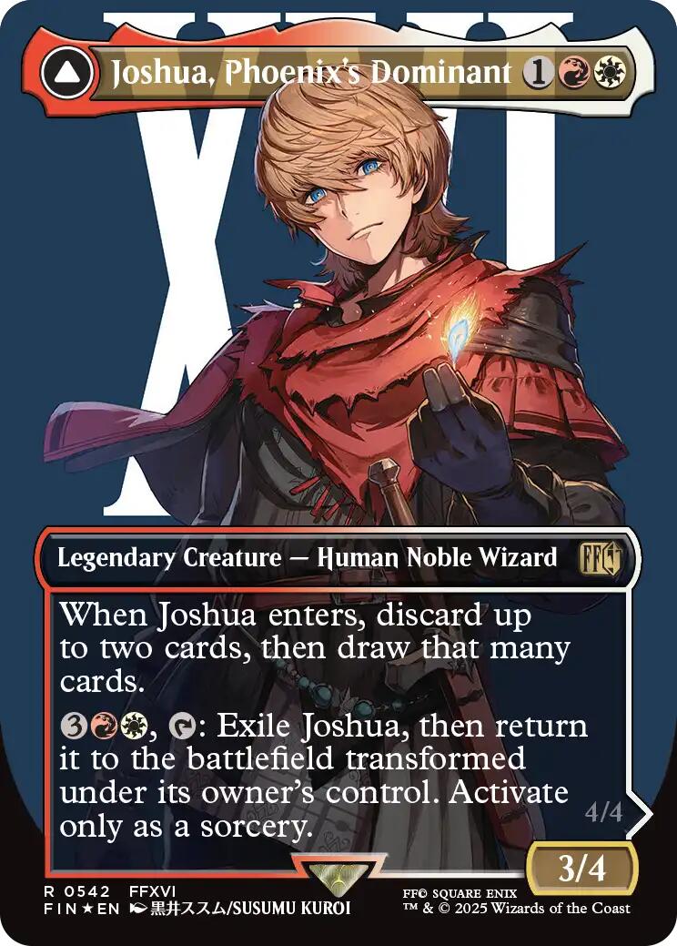 Joshua, Phoenix's Dominant (Surge Foil) [FINAL FANTASY]