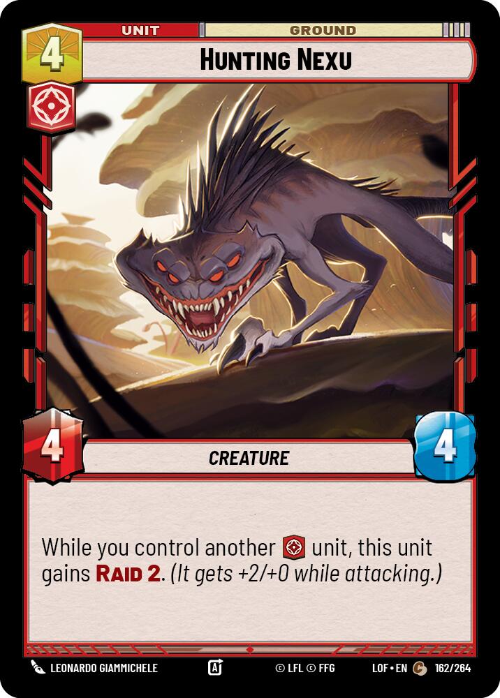 Hunting Nexu (162/264) (162/264) [Legends of the Force]