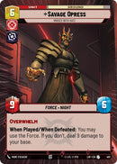 Savage Opress - Imbued With Hate (401) (Hyperspace) (401) [Legends of the Force]