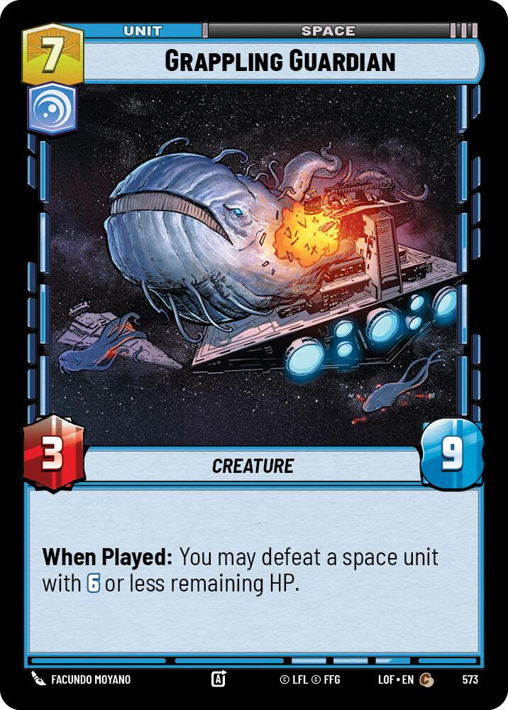 Grappling Guardian (573) (Foil) (573) [Legends of the Force]