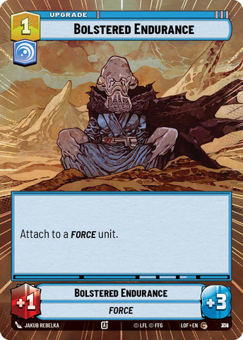 Bolstered Endurance (814) (Hyperspace Foil) (814) [Legends of the Force]