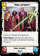 Moral Authority (766) (Foil) (766) [Secrets of Power]