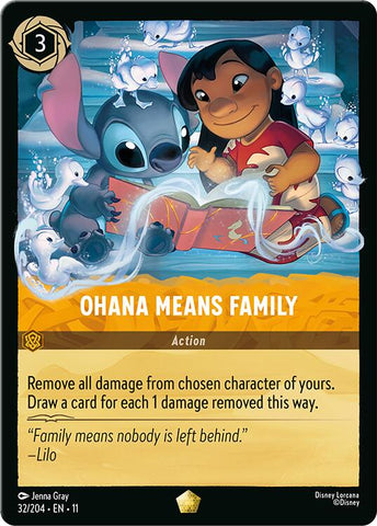 Ohana Means Family (32/204) [Winterspell]