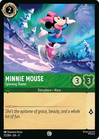 Minnie Mouse - Spinning Skater (72/204) [Winterspell]