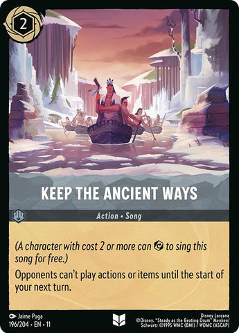 Keep the Ancient Ways (196/204) [Winterspell]