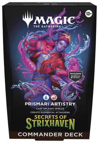 **PREORDER** Secrets of Strixhaven Commander Deck - Prismari Artistry [April 24th Release]