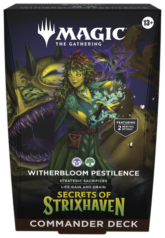 **PREORDER** Secrets of Strixhaven Commander Deck - Witherbloom Pestilence [April 24th Release]