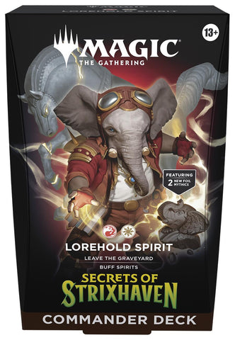 **PREORDER** Secrets of Strixhaven Commander Deck - Lorehold Spirit [April 24th Release]