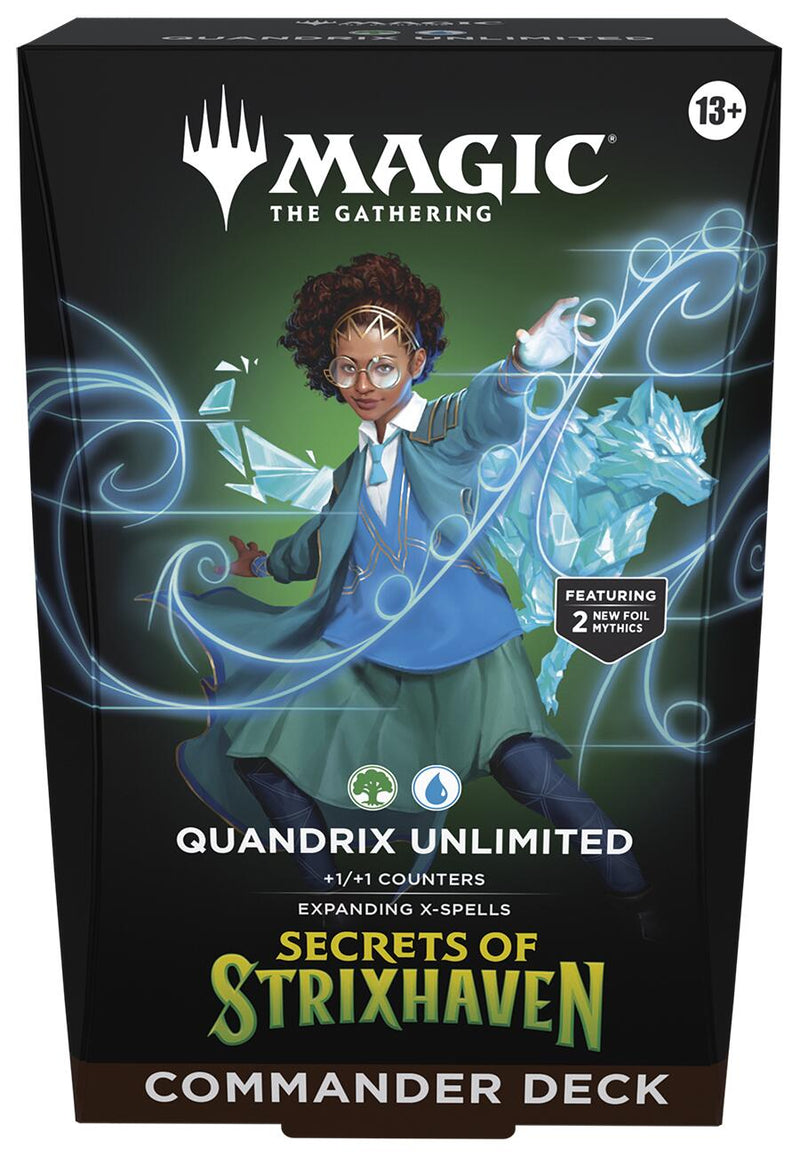 **PREORDER** Secrets of Strixhaven Commander Deck - Quandrix Unlimited [April 24th Release]