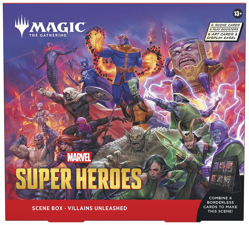 **PREORDER**  Marvel Super Heroes Scene Box - Villains Unleashed [June 19th Release]