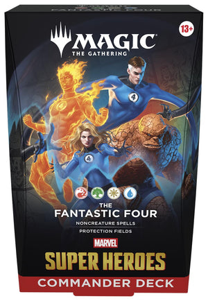**PREORDER**  Marvel Super Heroes Commander Deck - The Fantastic Four [June 19th Release]