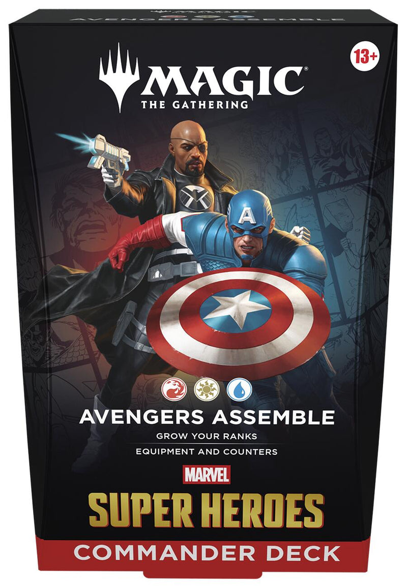 **PREORDER**  Marvel Super Heroes Commander Deck - Avengers Assemble [June 19th Release]