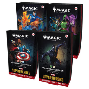**PREORDER**  Marvel Super Heroes Commander Deck Case [June 19th Release]