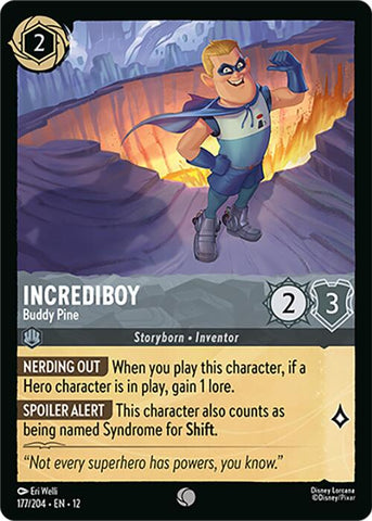 Incrediboy - Buddy Pine (177/204) [Wilds Unknown]