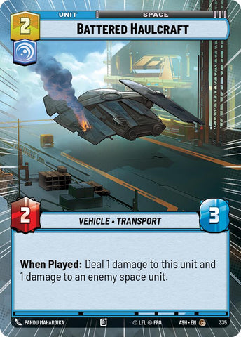Battered Haulcraft (335) (Hyperspace) (335) [Ashes of the Empire]