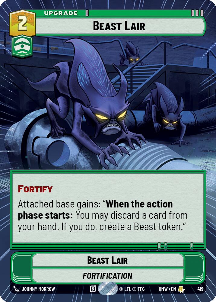 Beast Lair (419) (Hyperspace) (419) [Homeworlds]