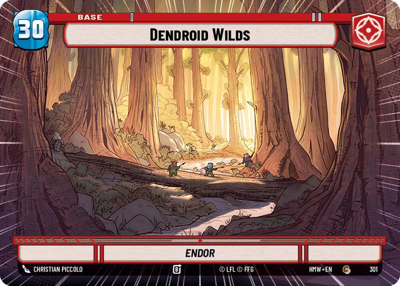 Dendroid Wilds // Shield (301 // t06/05) (Hyperspace) (301 // T06/05) [Homeworlds]