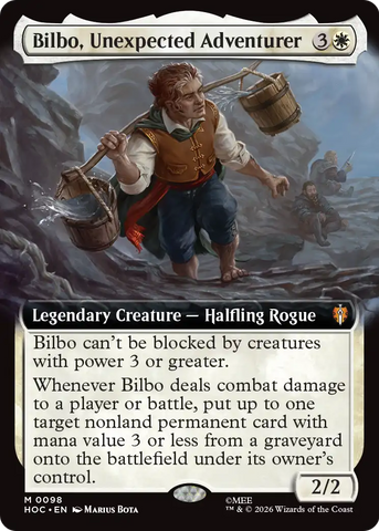 Bilbo, Unexpected Adventurer (Extended Art) [The Hobbit: Eternal-Legal]