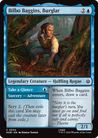 Bilbo Baggins, Burglar [The Hobbit]