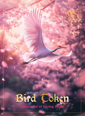 Playment Tokens:  Birds of Blossoms