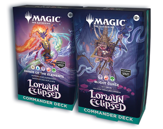 PREORDER:  Lorwyn Eclipsed set of 2 Commander Decks!