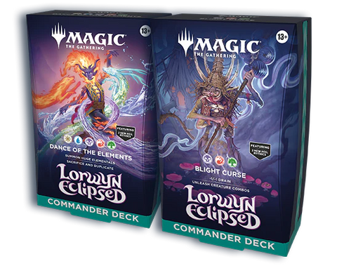 PREORDER:  Lorwyn Eclipsed set of 2 Commander Decks!