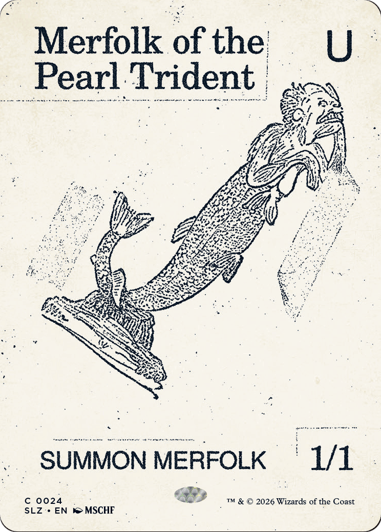 Merfolk of the Pearl Trident (0024) [Secret Lair x MSCHF: The Zeta Set]