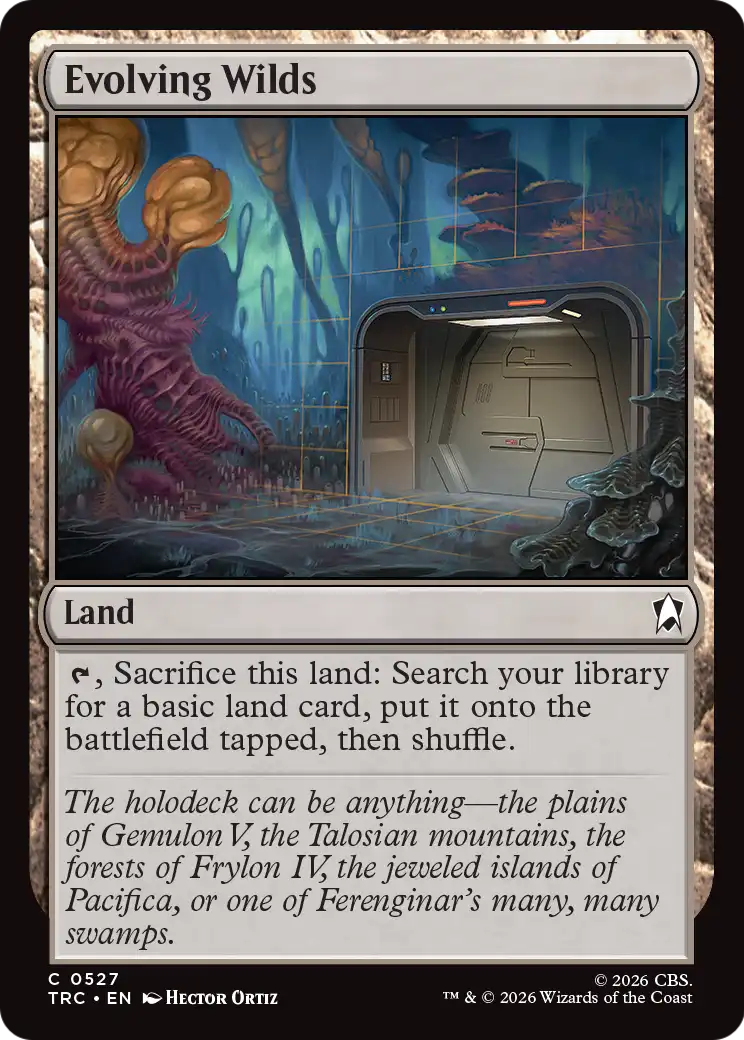 Evolving Wilds (Surge Foil) [Star Trek Commander]