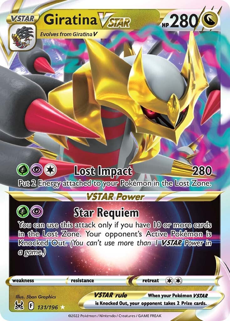 Giratina VSTAR (131/196) [Sword & Shield: Lost Origin]