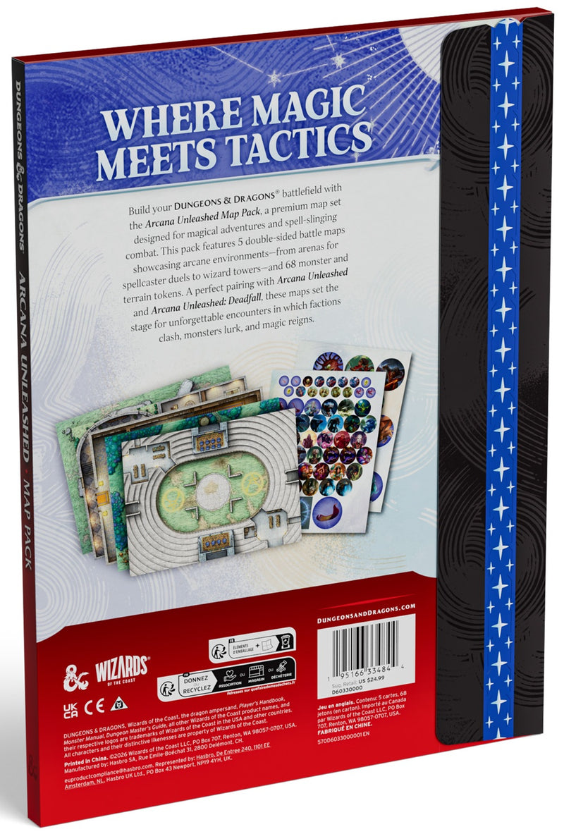 DND RPG ARCANA UNLEASHED MAP PACK