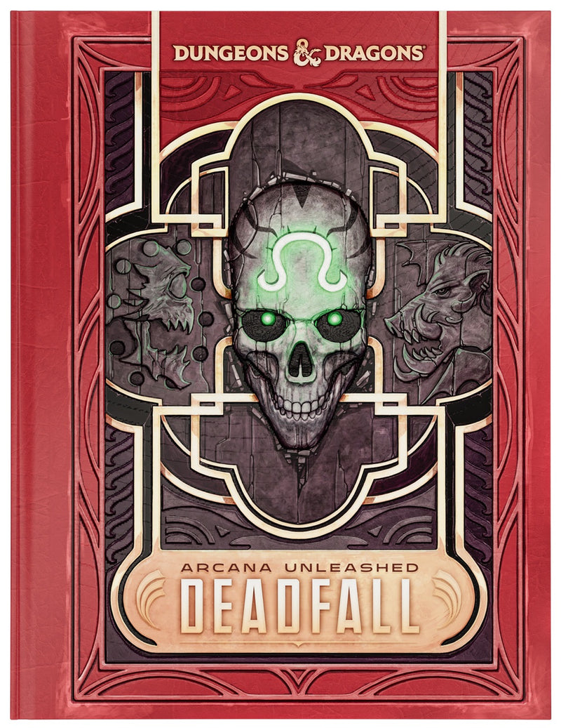 DND RPG ARCANA UNLEASHED DEADFALL ALT  COVER HC