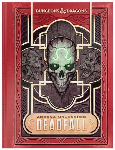 DND RPG ARCANA UNLEASHED DEADFALL ALT  COVER HC
