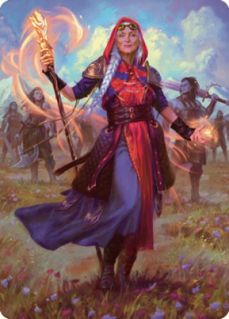 Jaya, Fiery Negotiator Art Card 1 [Dominaria United Art Series]