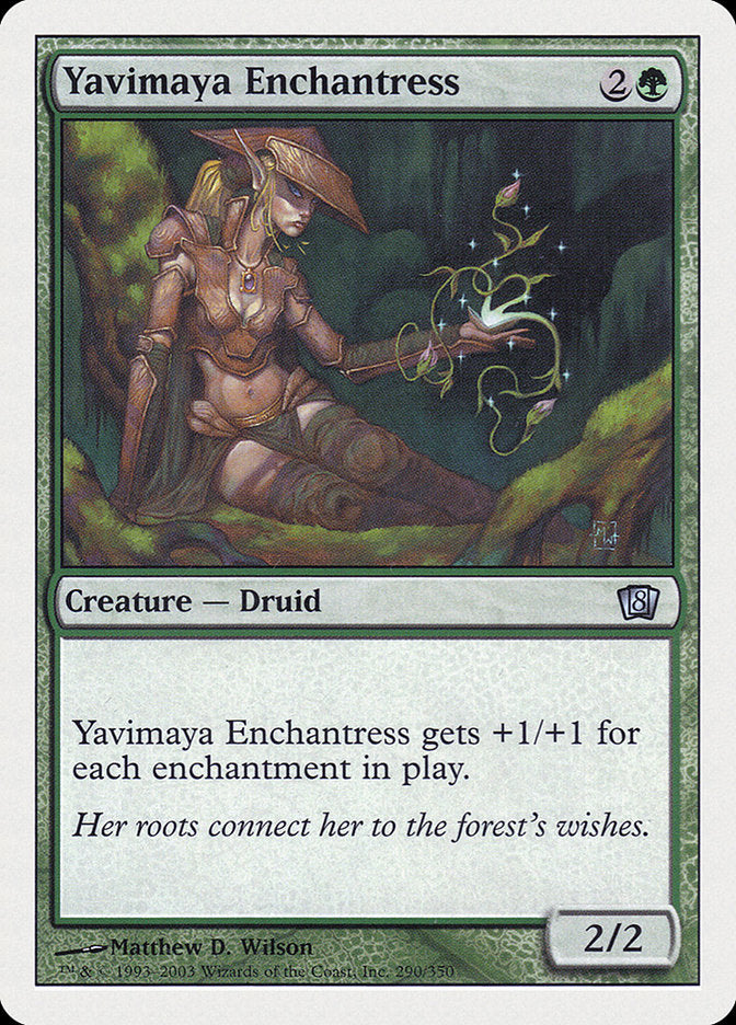 Yavimaya Enchantress [Eighth Edition]