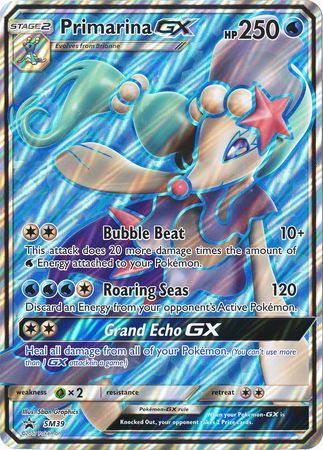 primarina pokemon cards GX - 42/149 1 full art foil promo card featuringprimarina Rainbow "Primarina" (Pokemon Pocket)