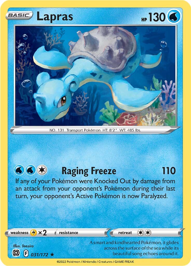 Lapras (031/172) [Sword & Shield: Brilliant Stars]