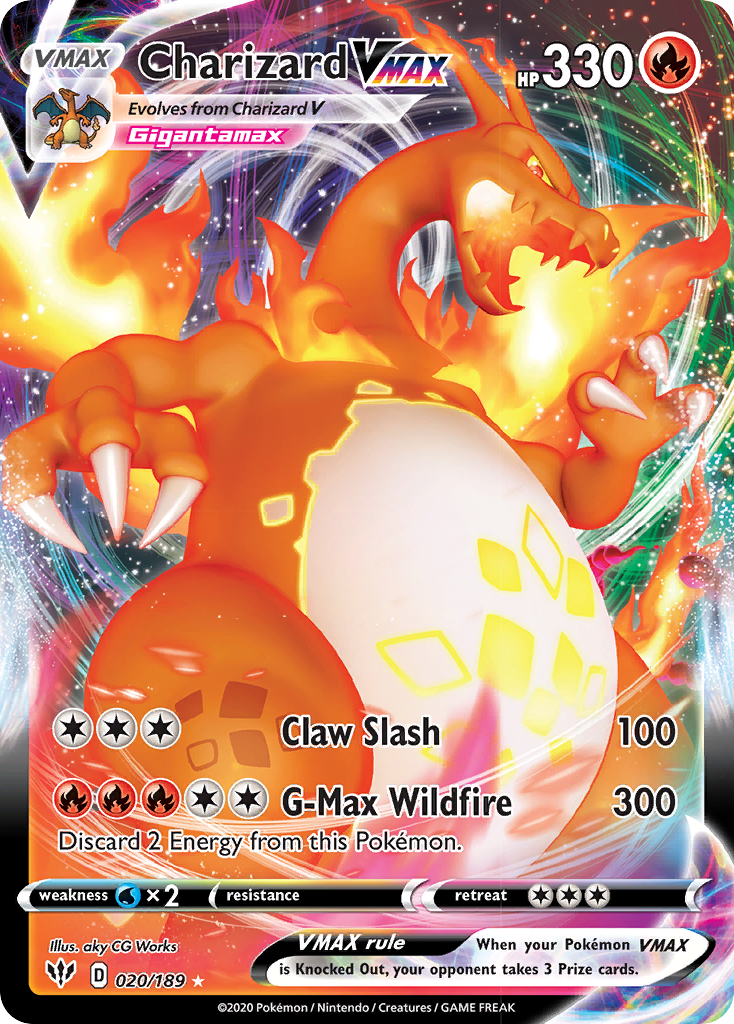 Charizard VMAX (020/189) [Sword & Shield: Darkness Ablaze]