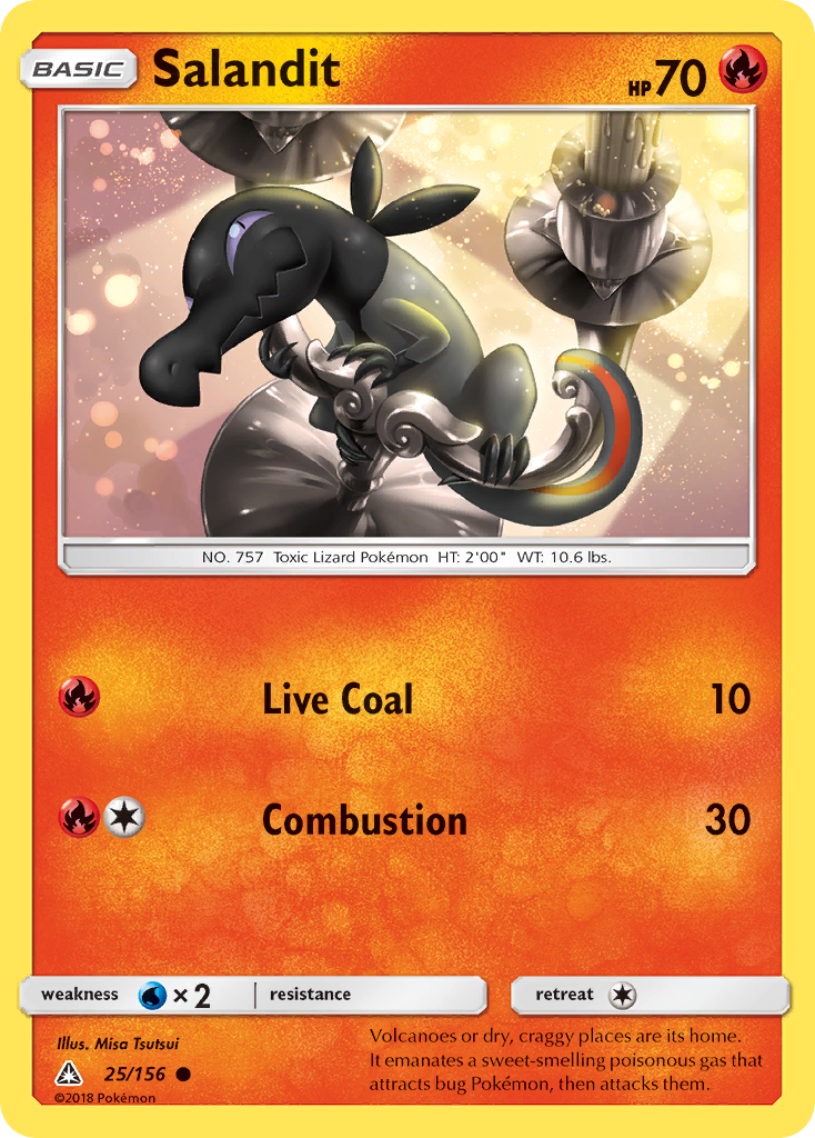 Salandit (25/156) [Sun & Moon: Ultra Prism]