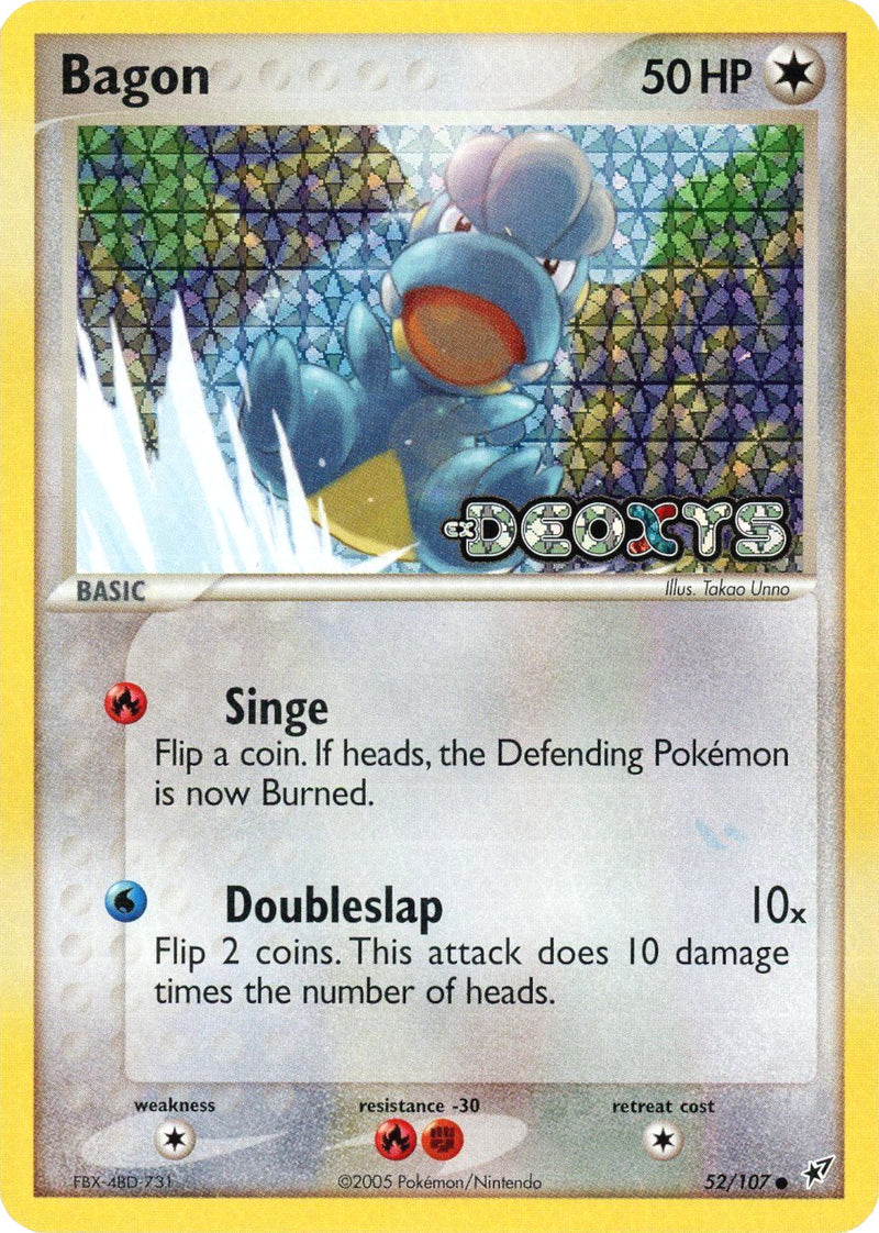 bagon pokemon card Reverse Holo Secret Wonders 76/132 Cards CollexyLux Colorless Flare (20) Weakness None None Resistance None None Retreat Cost Bagon - CardWorld TCG |